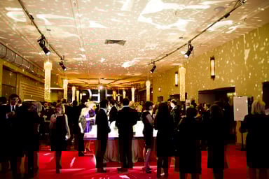 people attending an event