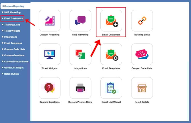 Purplepass Email Customer tool