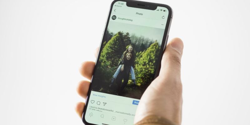 Social media post