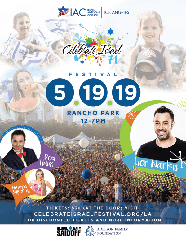 celebrate Israel festival  71st Independence Day