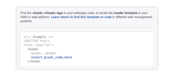 facebook pixel retargeting