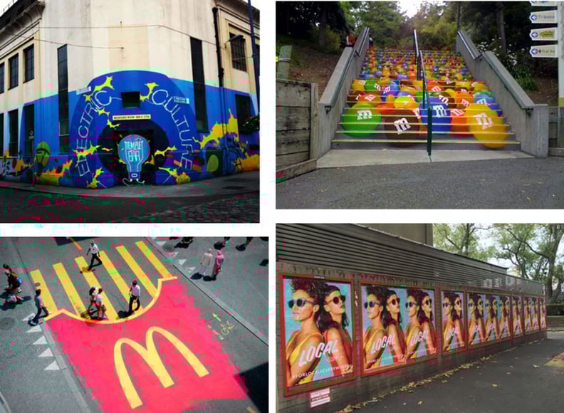guerrilla marketing street art