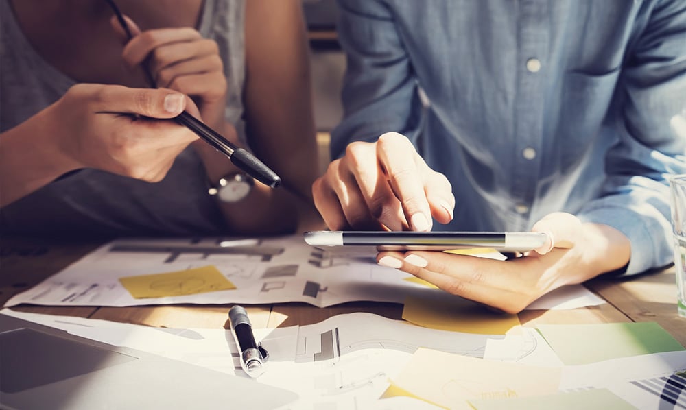 marketing-material-and-team