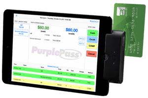 purplepass event ticket scanning tablet