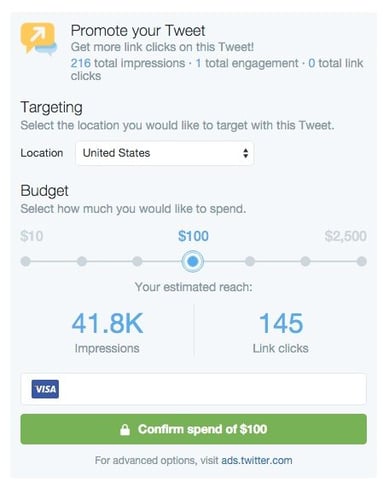 promoted tweets