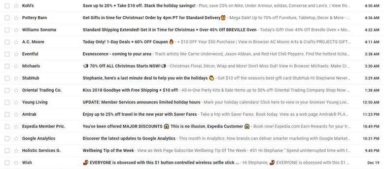 subject lines on email example