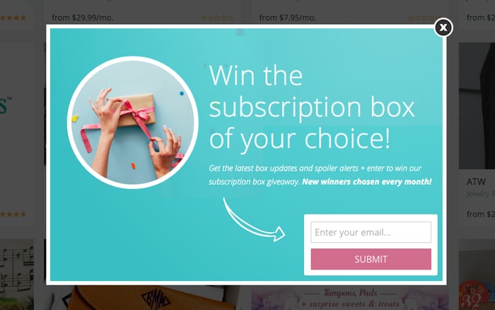 subscription box types examples