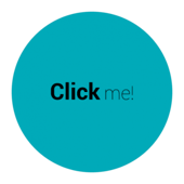 light blue circle click me! logo